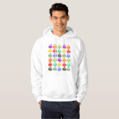 Farbige Kameras Hoodie (Vorne ganz)