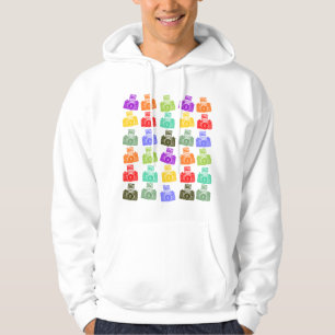 Farbige Kameras Hoodie
