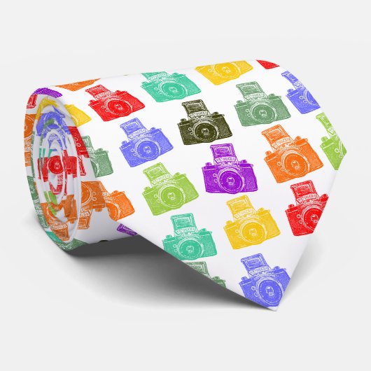 Farbige Kameras II Krawatte (Gerollt)