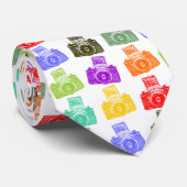Farbige Kameras Krawatte (Gerollt)