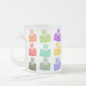 Farbige Kameras Mattglastasse (Links)