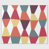 Farbige Kanten 161214a Geschenkpapier (Flach)