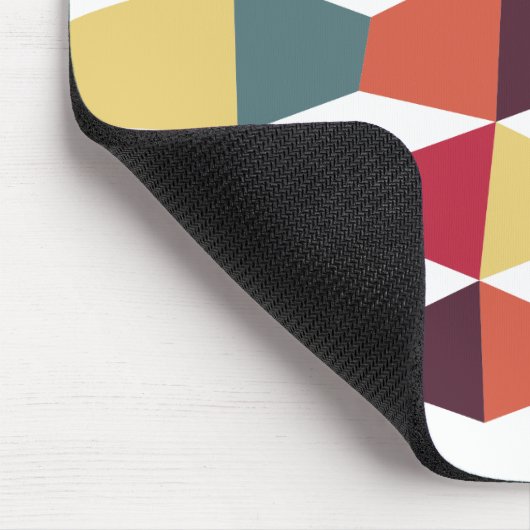 Farbige Kanten 161214a Mousepad (Ecke)