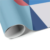 Farbige Kanten 161214d - auf Dunkelblau Geschenkpapier (Rolleneckpunkt)