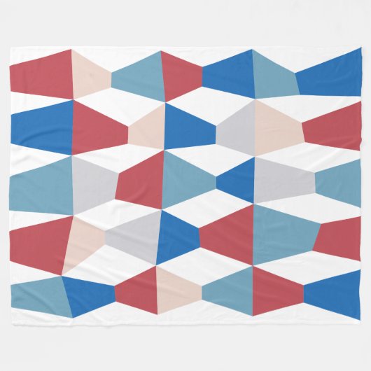 Farbige Kanten 161214d Fleecedecke (Vorderseite (Horizontal))