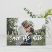 Farbige-Karte mit Pinsel Dankeskarte (Stehend Vorderseite)