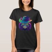 Farbige Katze T-Shirt (Vorderseite)