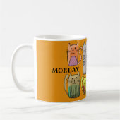 Farbige Katzen anpassen Kaffeetasse (Links)