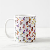 Farbige Katzen Kaffeetasse (Links)