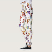 Farbige Katzen Leggings (Links)