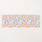 Farbige Katzen Niedlicher Yogamat Yogamatte (Vorderseite (Horizontal))