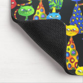 Farbige Katzen und Mäuse Mousepad (Ecke)