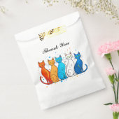 Farbige Katzen Vielen Dank, dass Sie die Flaggen b Geschenktütchen (Versiegelt)