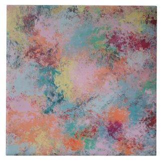 Farbige Keramik Fliese