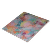 Farbige Keramik Fliese (Seite)