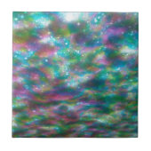 Farbige Keramik Tile Fliese (Vorderseite)