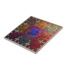 Farbige Keramik von Leiterplatten Fliese