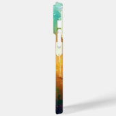 Farbige Kerzenhalter abstrakte Malerei Case-Mate iPhone Hülle (Rückseite / Links)