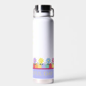 Farbige Kids Own Quote Trinkflasche (Rückseite)