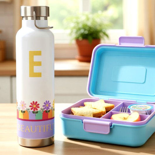 Farbige Kids Own Quote Trinkflasche