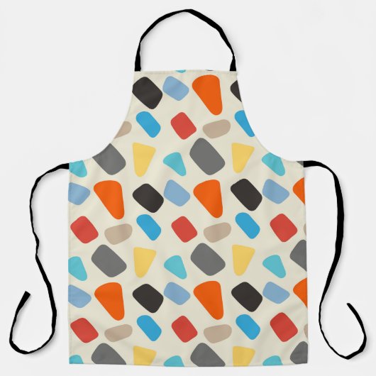 Farbige Kies Schürze (Vorderseite)