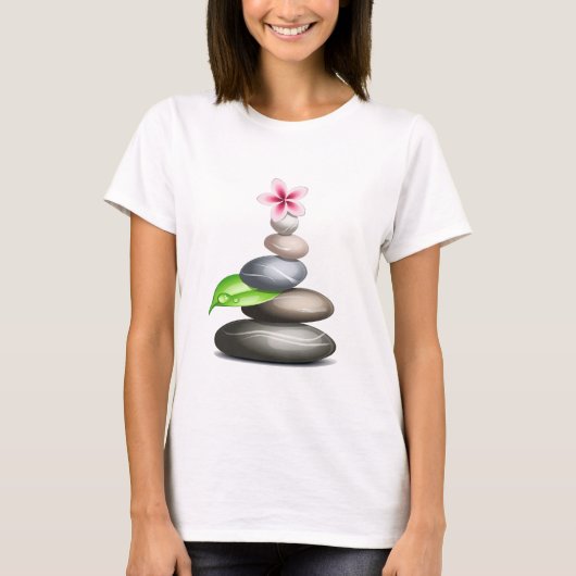 Farbige Kies T-Shirt (Vorderseite)
