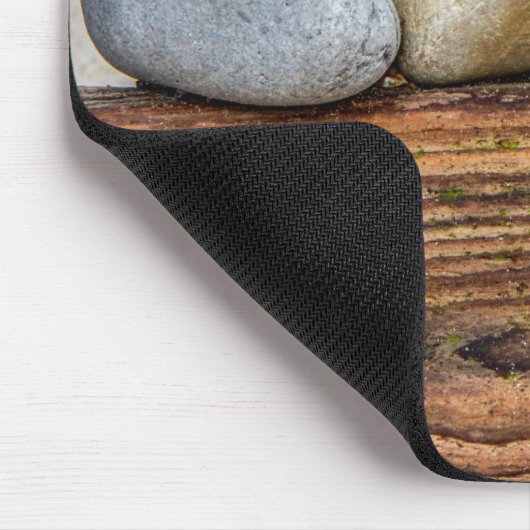 Farbige Kieselsteine Mousepad (Ecke)