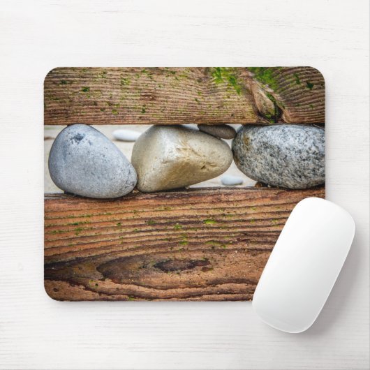 Farbige Kieselsteine Mousepad (Mit Mouse)