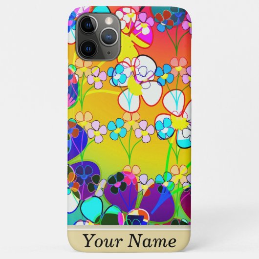 Farbige Kinder Case-Mate iPhone Hülle (Rückseite)