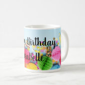 Farbige Kindergeburtstag Kaffeetasse (VorderseiteRechts)