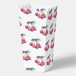 Farbige Kirschen Geschenkschachtel