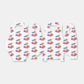 Farbige Kirschen Geschenkschachtel (Ungefaltet)