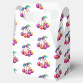 Farbige Kirschen Geschenkschachtel (Geöffnet)