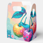 Farbige Kirschen Geschenkschachtel (Geöffnet)