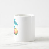 Farbige Kirschen Kaffeetasse (Mittel)