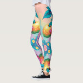 Farbige Kirschen Leggings (Links)