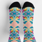 Farbige Kirschen Socken (Oben)