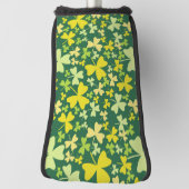 Farbige Kleeblätter Golf Headcover (Rotieren 90)