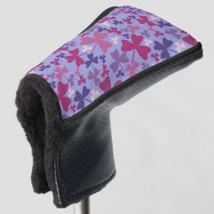 Farbige Kleeblätter Golf Headcover