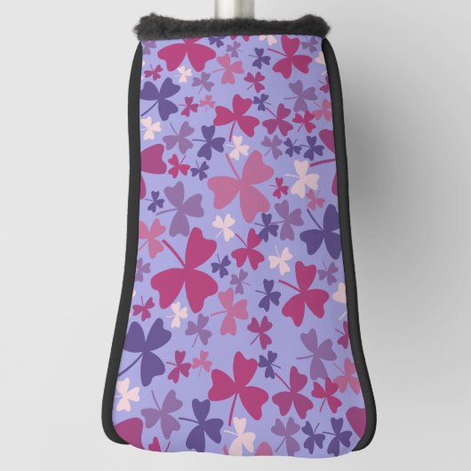 Farbige Kleeblätter Golf Headcover (Rotieren 90)