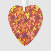 Farbige Kleeblätter Ornament (Vorderseite)