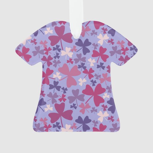 Farbige Kleeblätter Ornament (Rückseite)