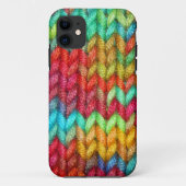 Farbige Knitter Yarn Case-Mate iPhone Case (Rückseite)