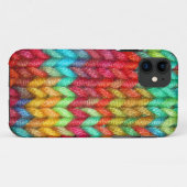 Farbige Knitter Yarn Case-Mate iPhone Case (Rückseite (Horizontal))