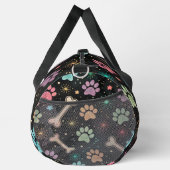 Farbige Knochen Starburst-Ausrüstung  Duffle Bag (Rechts)