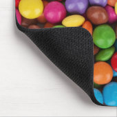Farbige Knopfbons Mousepad (Ecke)