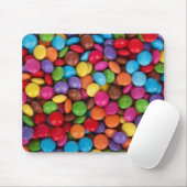 Farbige Knopfbons Mousepad (Mit Mouse)