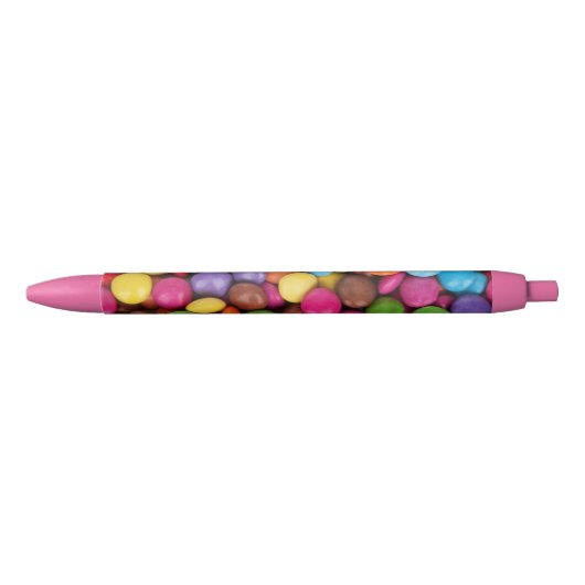 Farbige Knopfbonschi Quirky Kugelschreiber (Vorderseite)