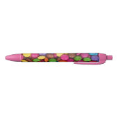 Farbige Knopfbonschi Quirky Kugelschreiber (Unterseite)