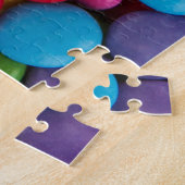 Farbige Knöpfe für Süßschokolade Puzzle (Seite)